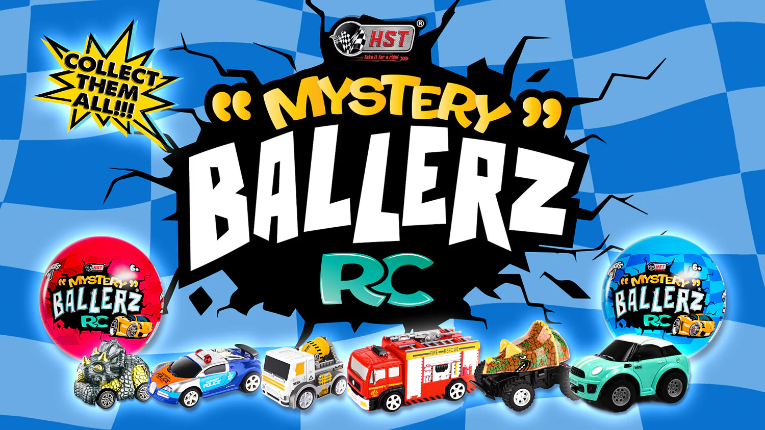 Mystery Ballerz Yllätyspallo Radio-Ohjattava Auto - Image 5