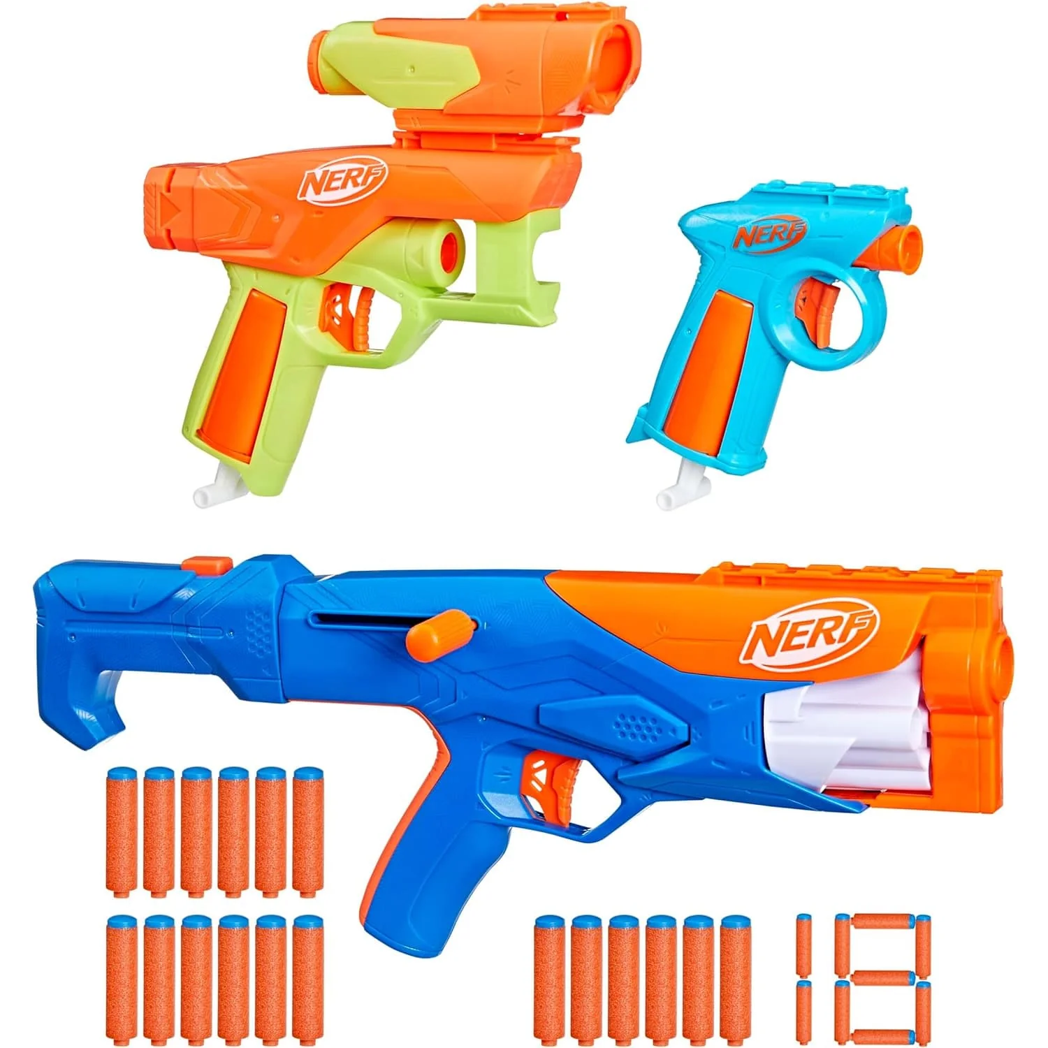 Nerf N Series Gear Up Pack Vaahtomuoviammusasesetti - Image 4