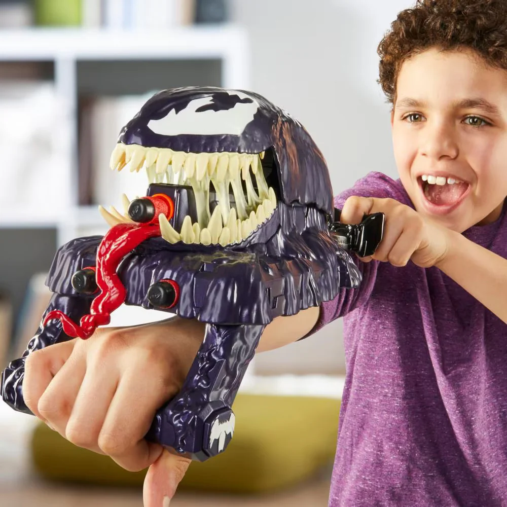 Nerf Blaster Spiderman Venom Versus Vaahtoammusase - Image 5