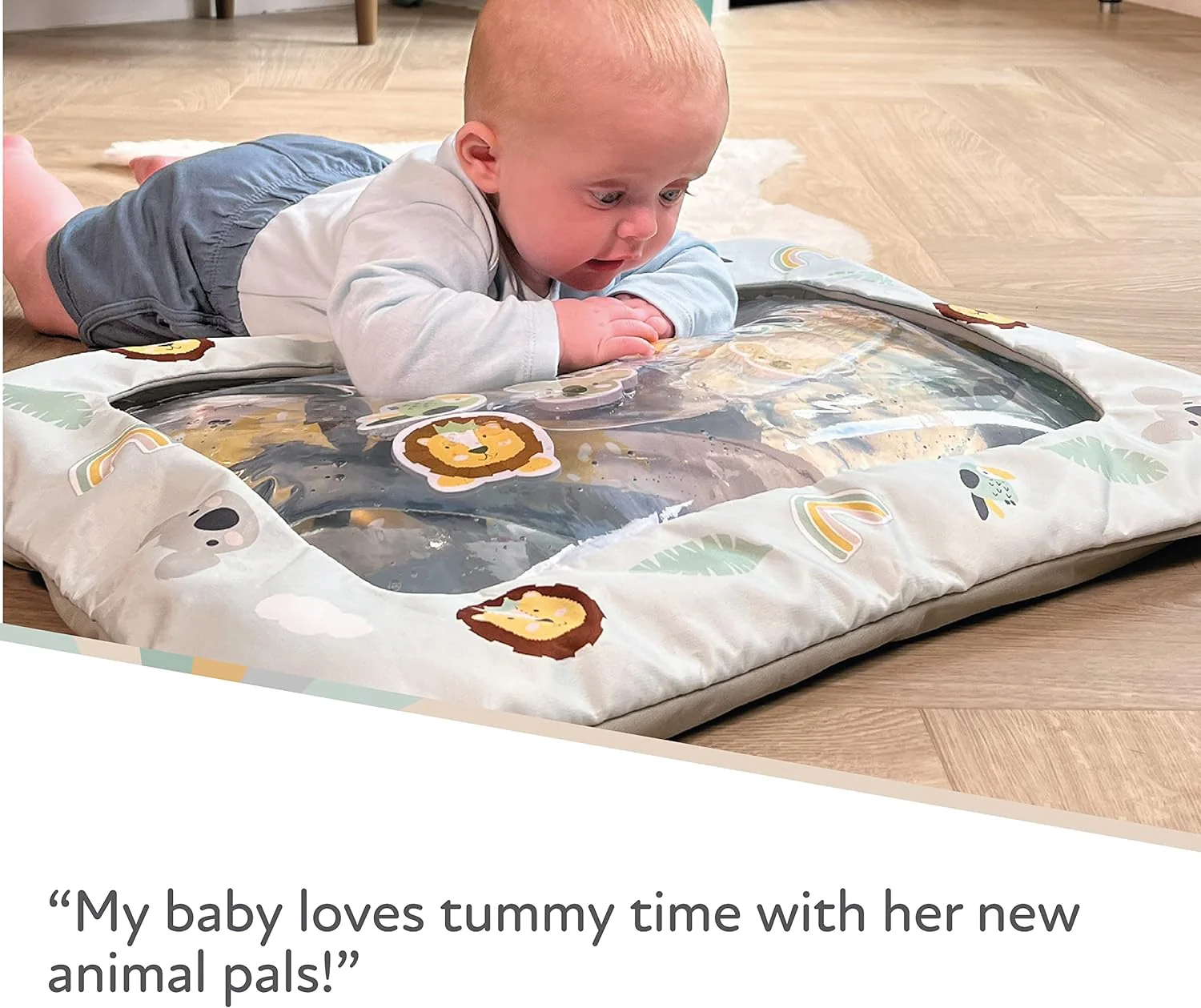 Nuby Sensory Mat Vesimatto Villieläimet - Image 6