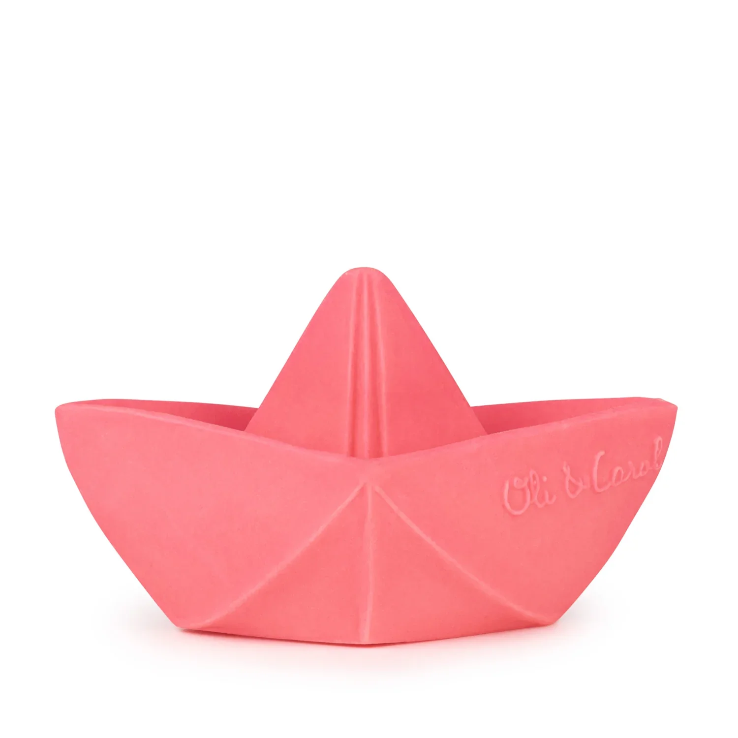 Oli & Carol Luonnonkumi Origami Kylpyvene Pinkki - Image 3