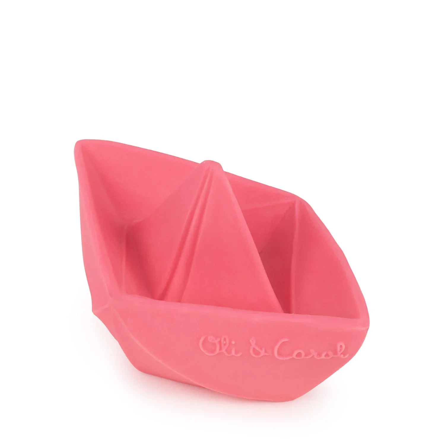 Oli & Carol Luonnonkumi Origami Kylpyvene Pinkki - Image 6
