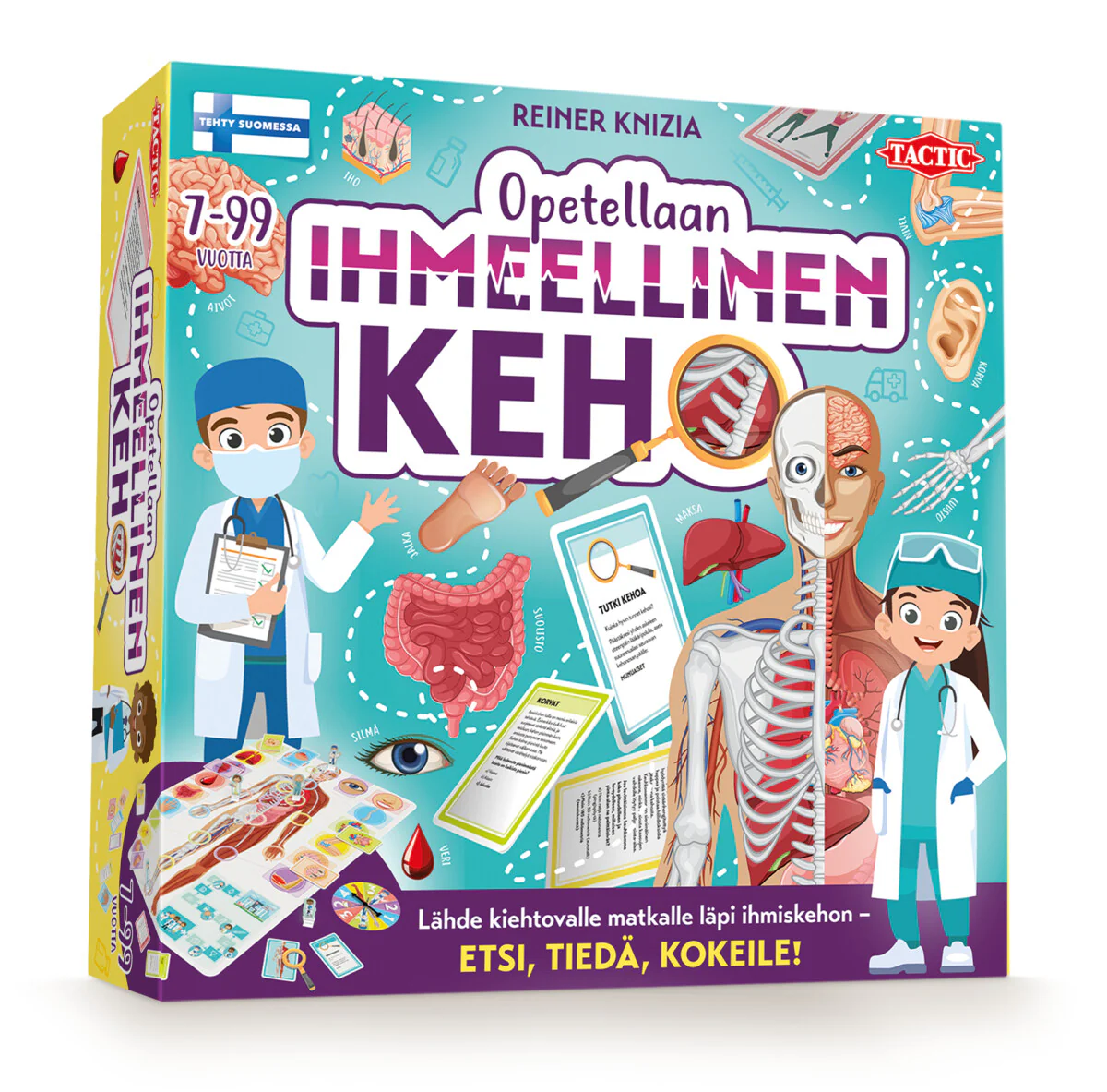 Opetellaan Ihmeellinen Keho Peli