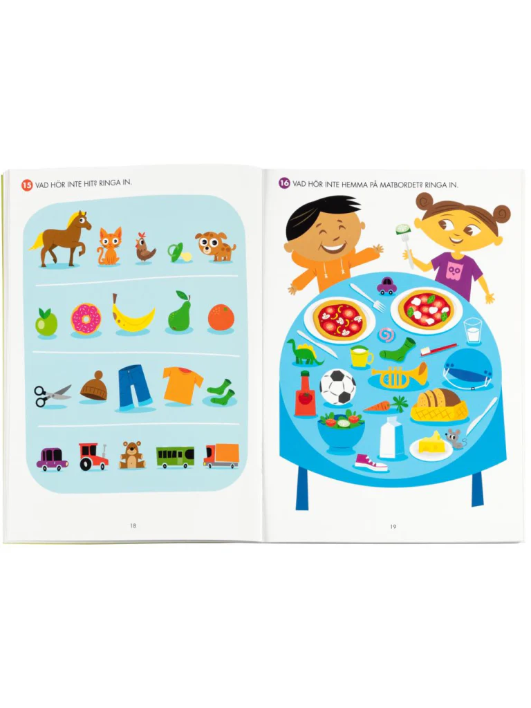 Oppi ja Ilo Med Pennan I Hand - Mina Första Pysseluppgifter Pysselbok - Image 2