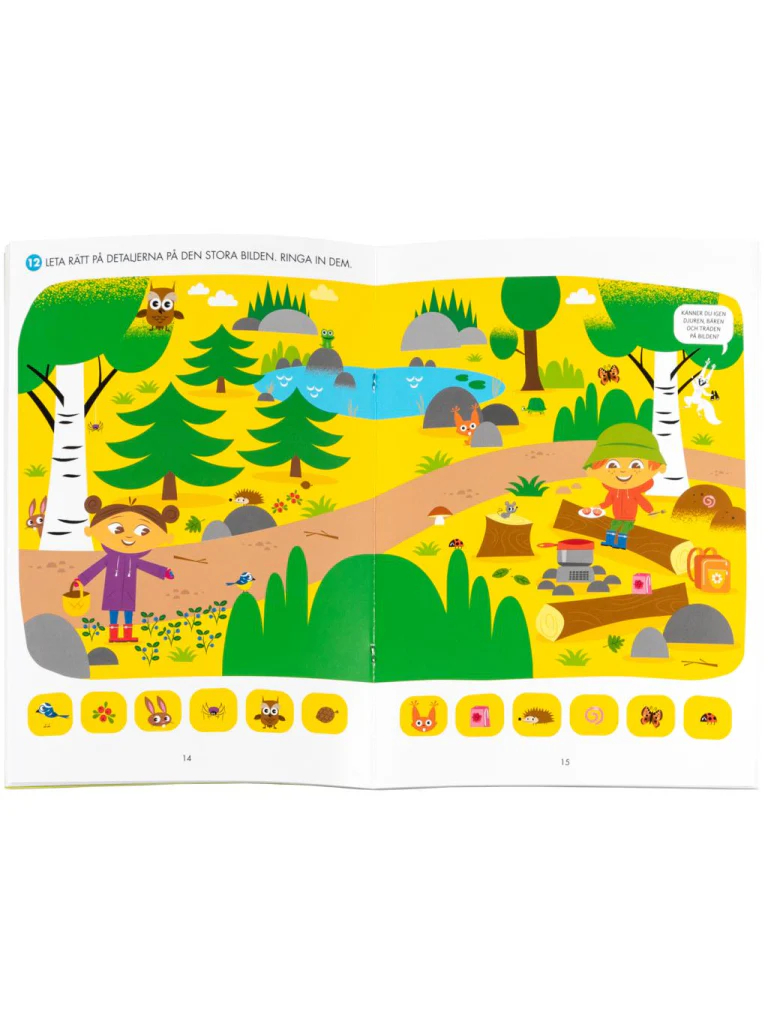 Oppi ja Ilo Med Pennan I Hand - Mina Första Pysseluppgifter Pysselbok - Image 3