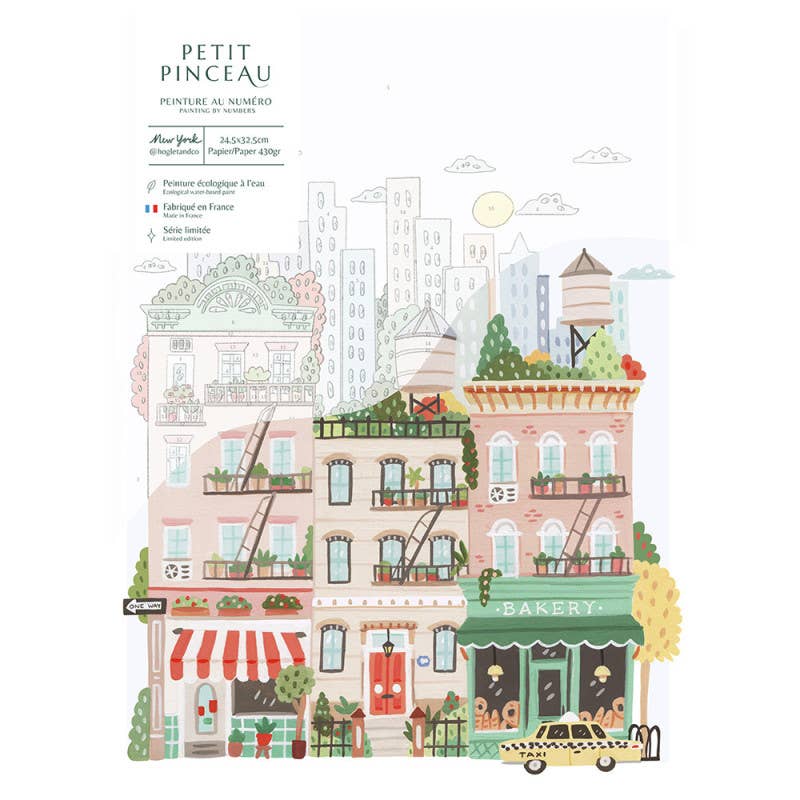 La Petite Épicerie Paint By Numbers/Numeromaalaus New York by Hoglet & Co - Image 4
