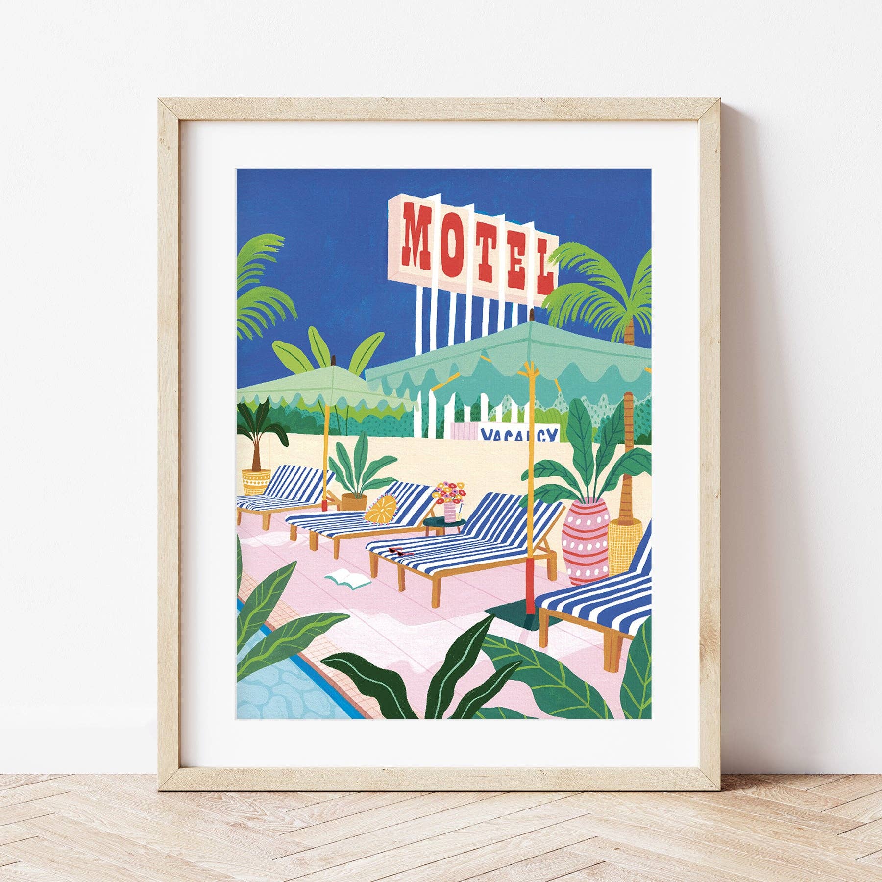 La Petite Épicerie Paint By Numbers/Numeromaalaus The Motel Pool - Image 2