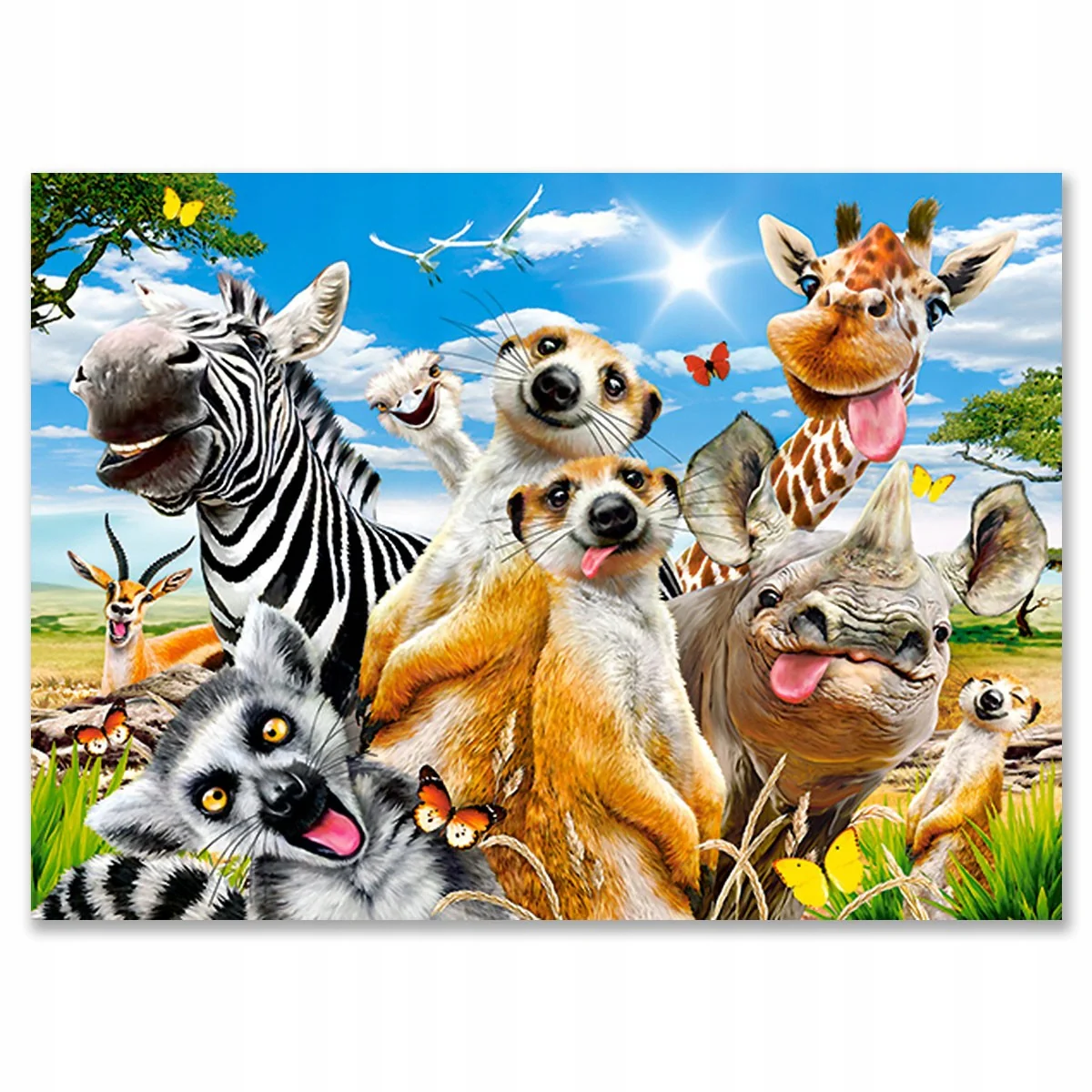 Castorland Palapeli 200 Palaa African Selfie - Image 2