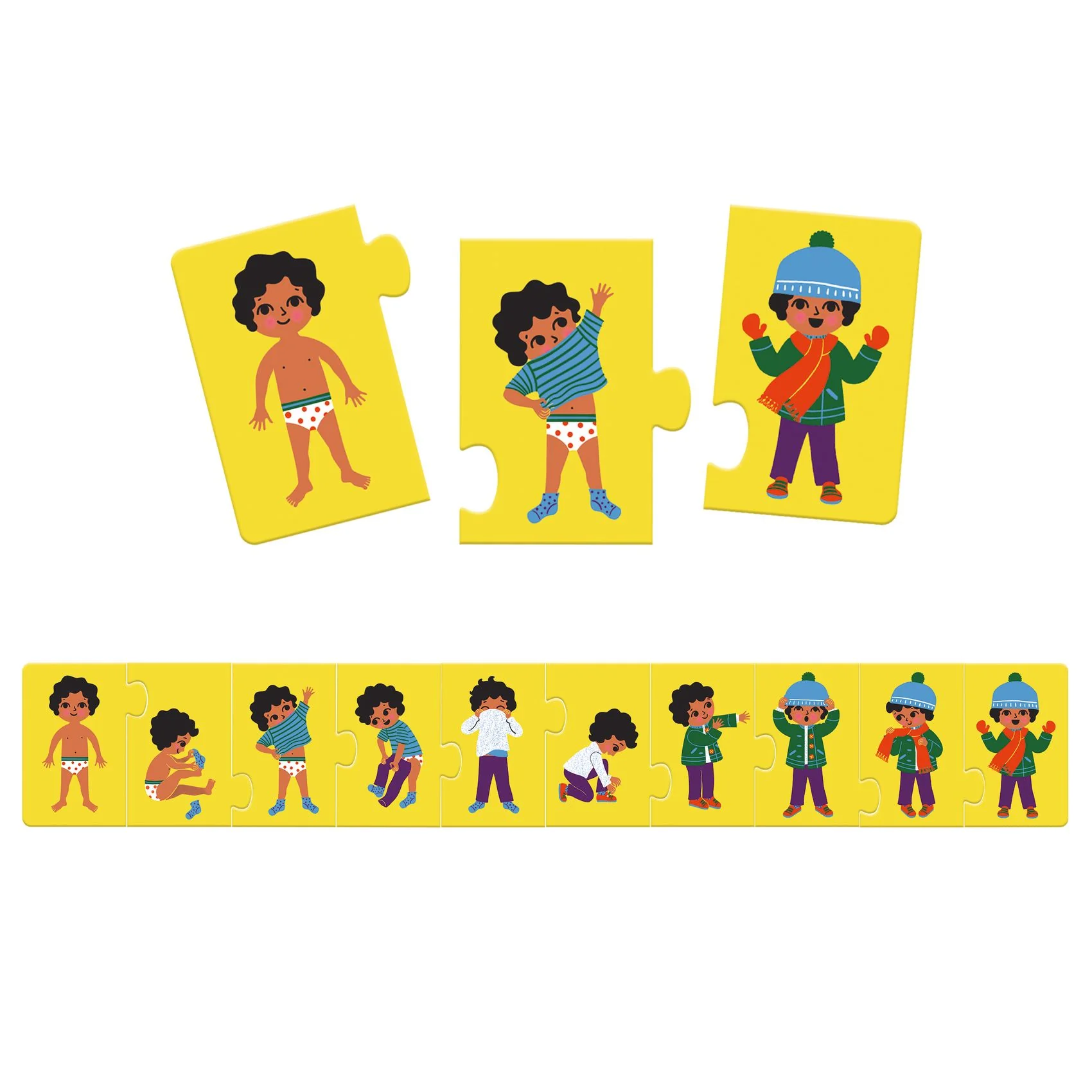 Djeco Palapeli I Am Dressing Up - 10 palaa - Image 2