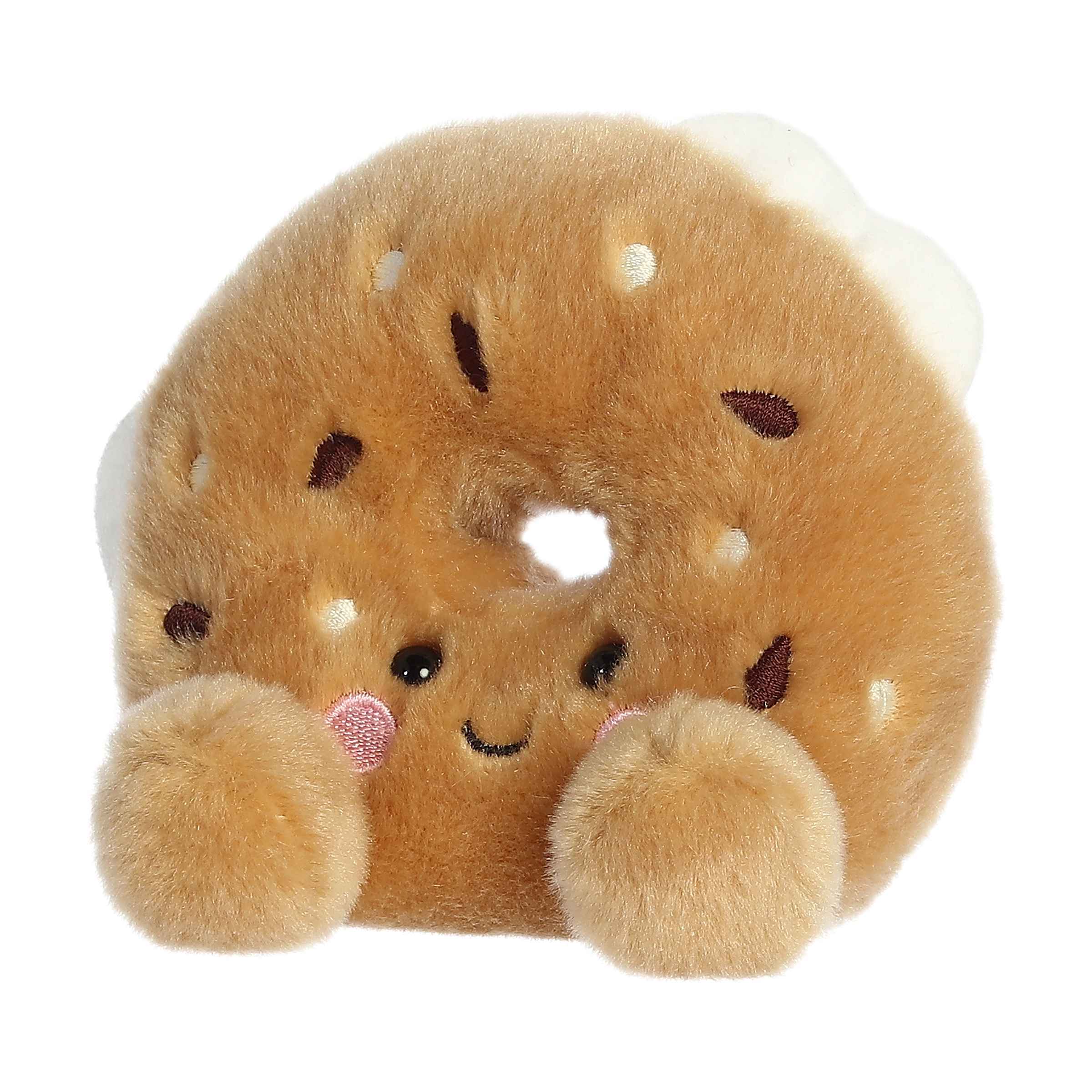 Palm Pals Tony Bagel Pehmolelu 12cm - Image 3