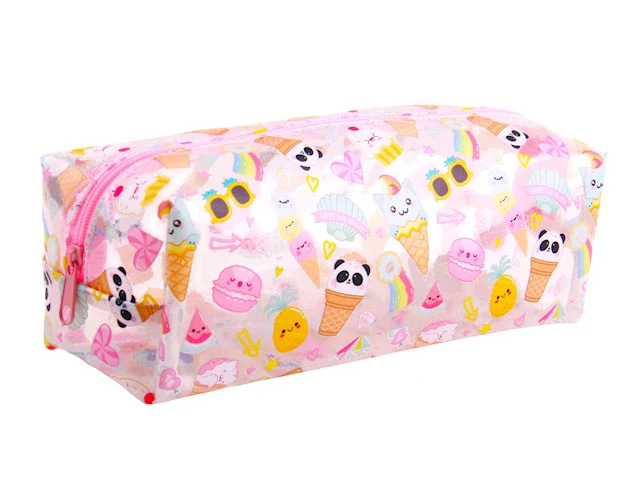 Penaali Pinkki Läpinäkyvä 21cm