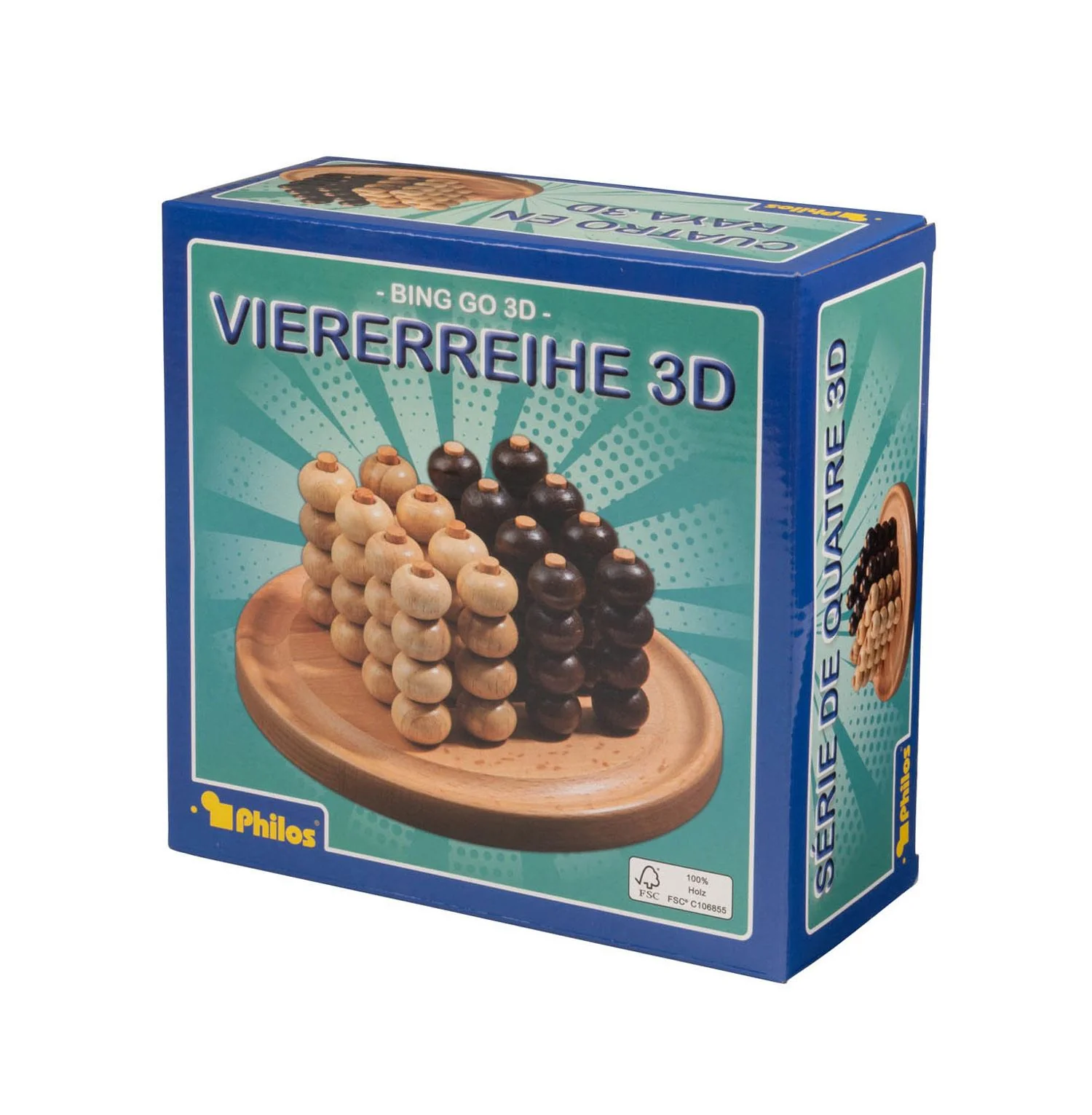 Philos Puinen 3D Neljän Suora/4 In a Row 20 cm - Image 2