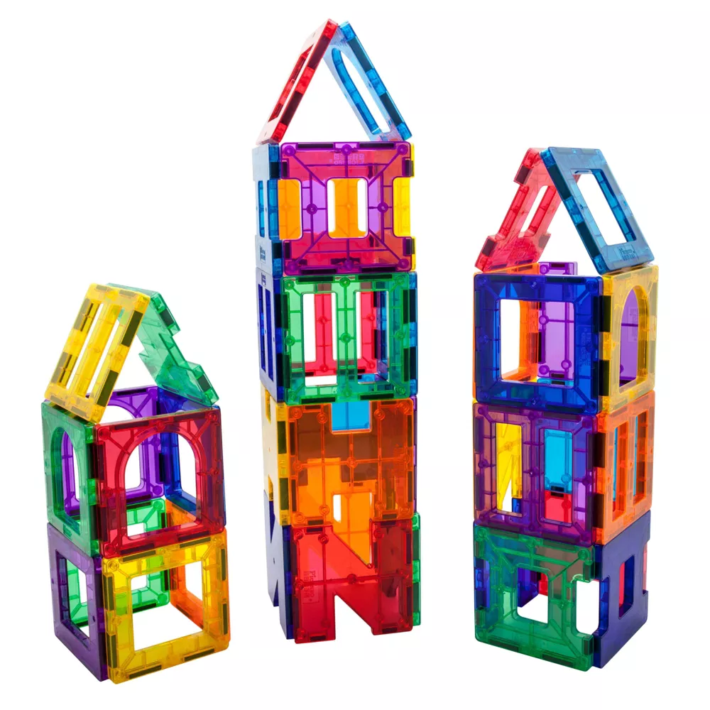 PicassoTiles Magneettinen 3D rakennussarja 42 osaa - Image 3