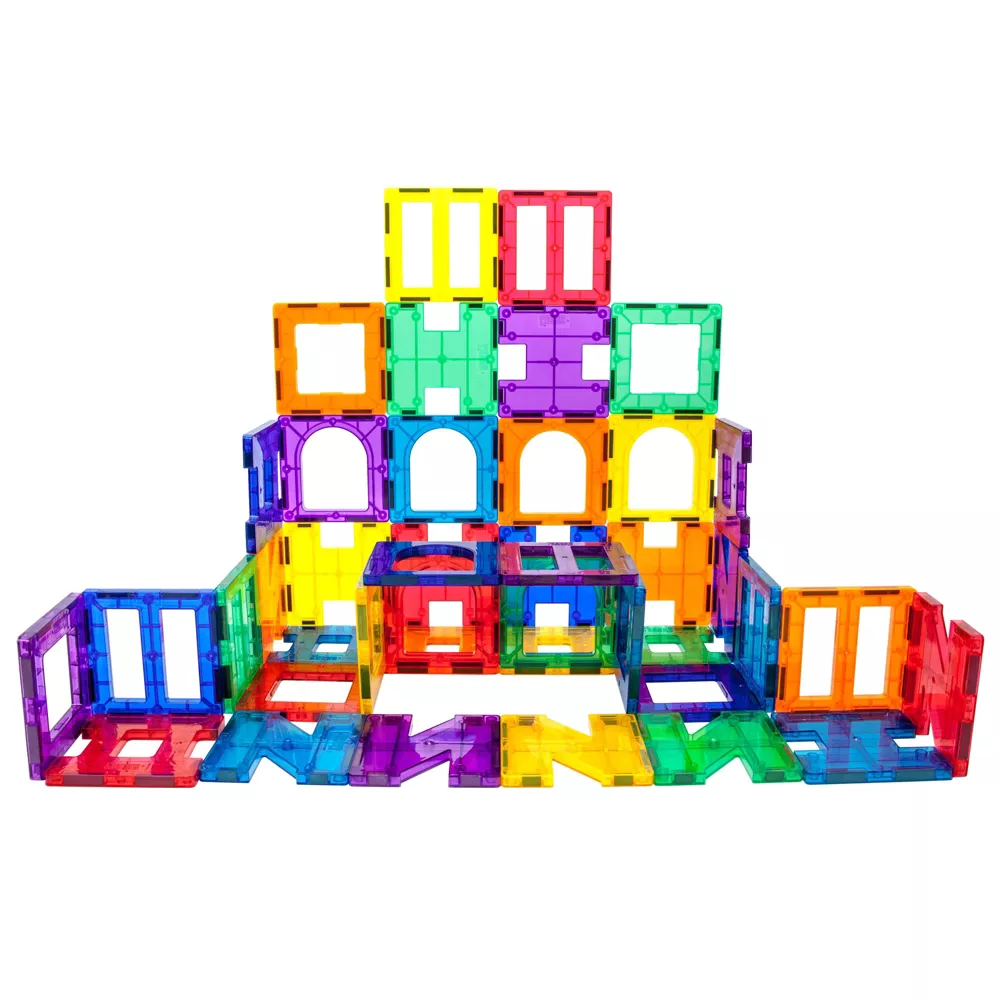 PicassoTiles Magneettinen 3D rakennussarja 42 osaa - Image 4
