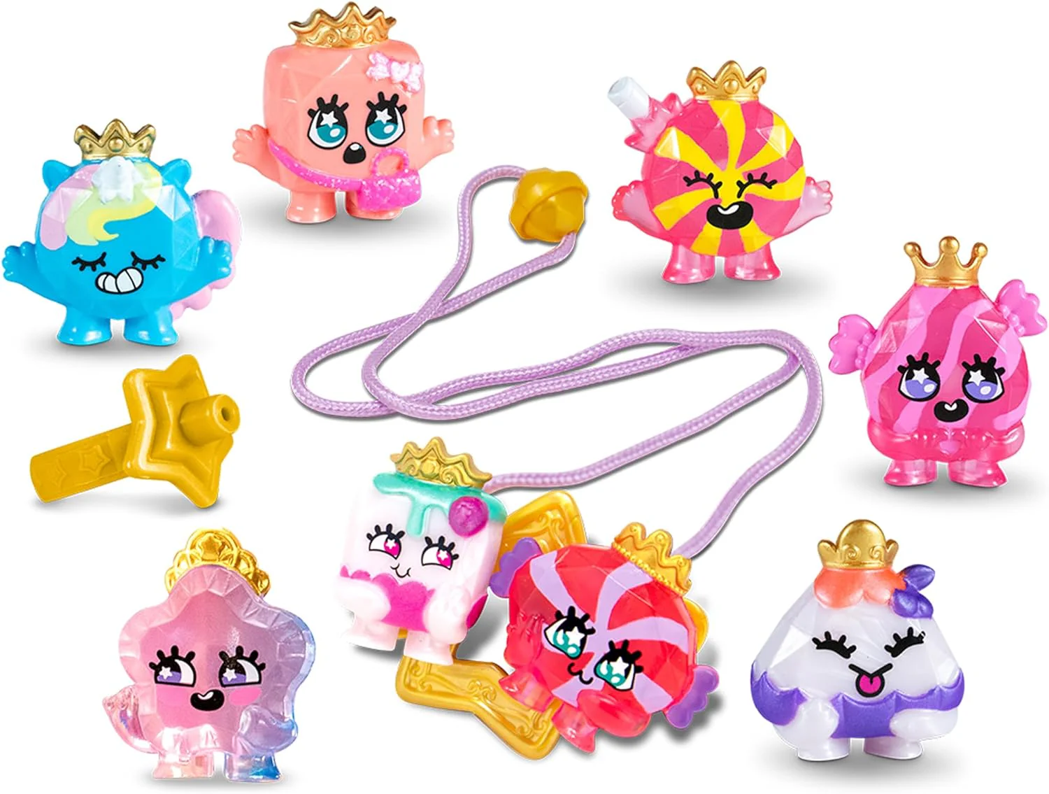Pinky Promise Gemmy Friends Figuurit 8 kpl - Image 2