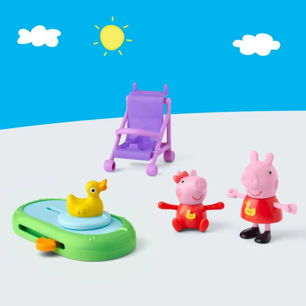Pipsa Possu ja Evie Puistossa Leikkisetti - Image 2