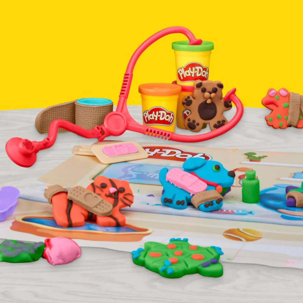 Play-Doh Create & Care Vet Muovailuvaha Eläinlääkärisetti - Image 2