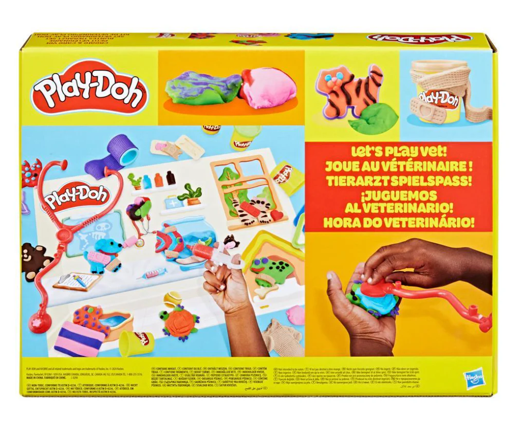 Play-Doh Create & Care Vet Muovailuvaha Eläinlääkärisetti - Image 6