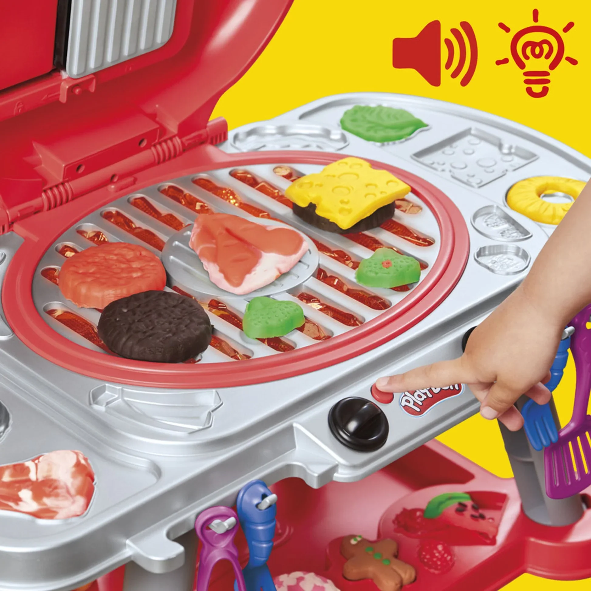 Play-Doh Muovailuvaha Grilli Leikkisetti - Image 6