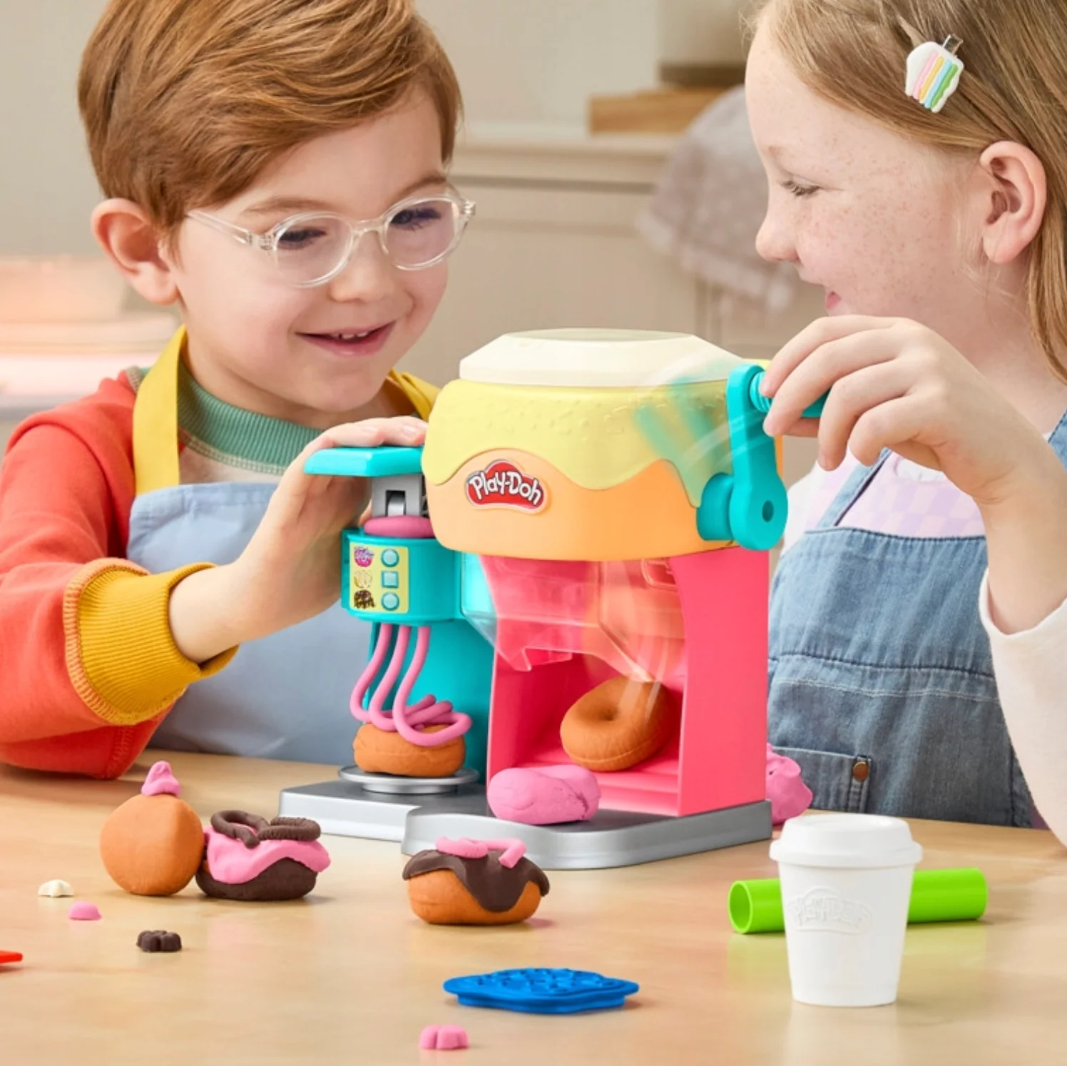 Play-Doh Muovailuvaha Leikkisetti Donitsileipomo - Image 2