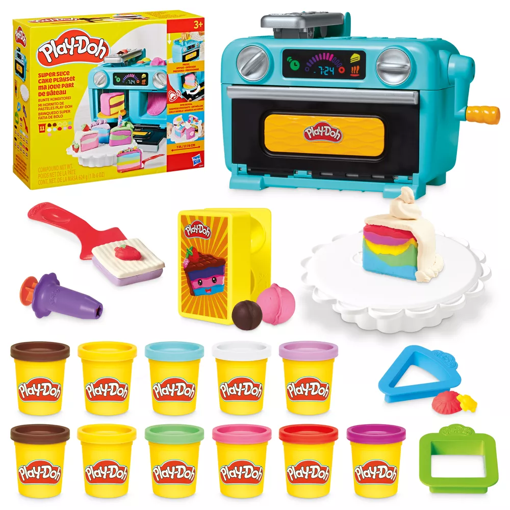 Play-Doh Super Slice Kakku Leikkisetti - Image 8