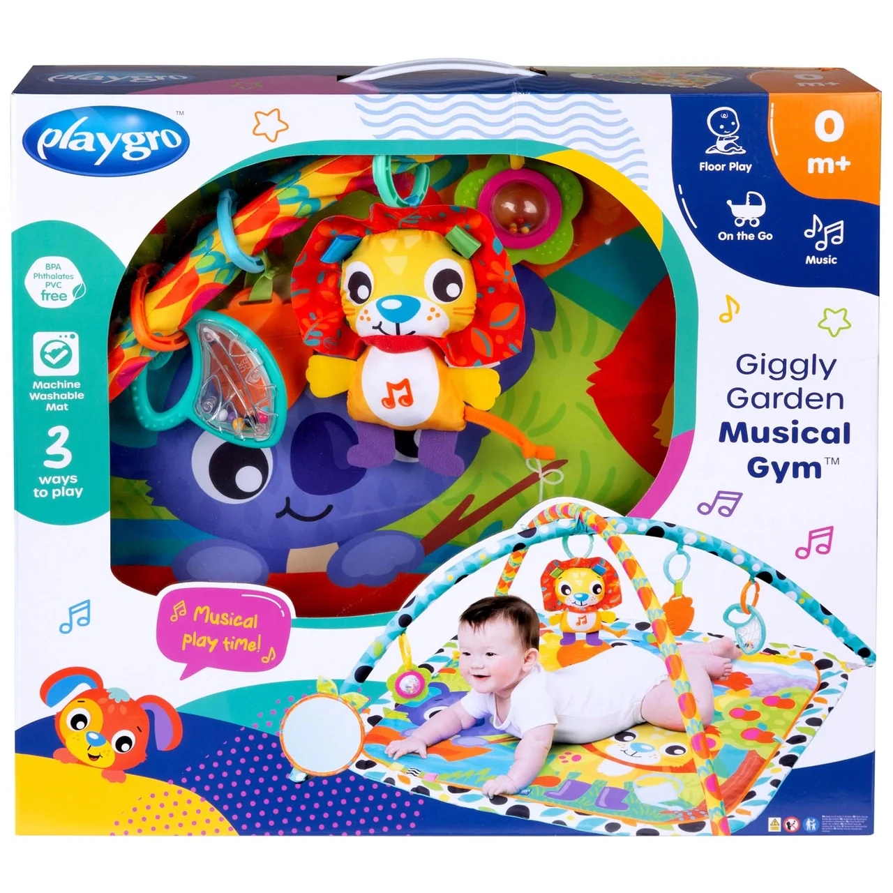 Playgro Giggly Garden Musiikki Leikkimatto - Image 4