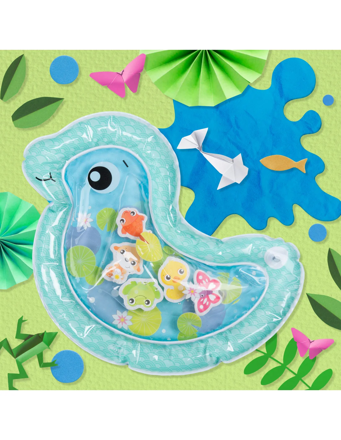Playgro Sensory Mat Vesimatto Vatsalla-oloon - Image 4