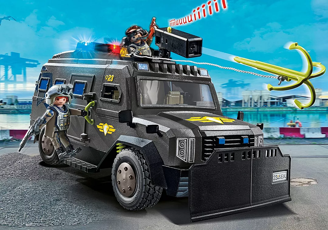 Playmobil 71144 City Action Tactical Unit All Terrain Vehicle - Image 2