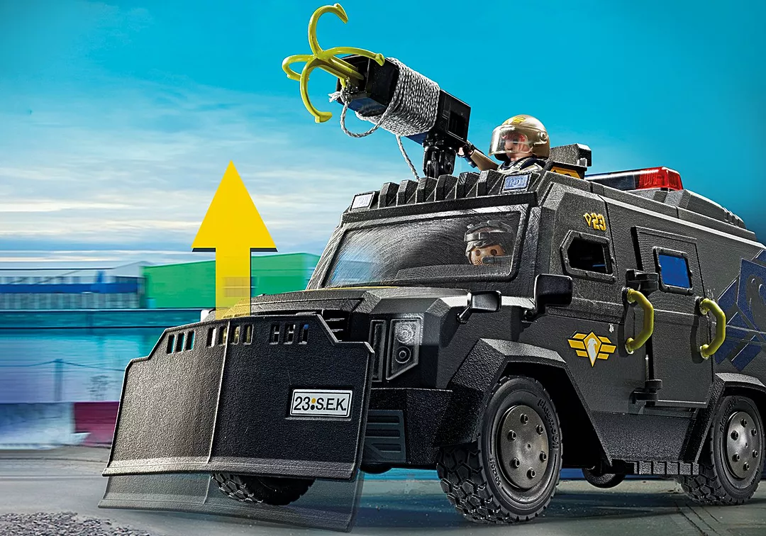 Playmobil 71144 City Action Tactical Unit All Terrain Vehicle - Image 3