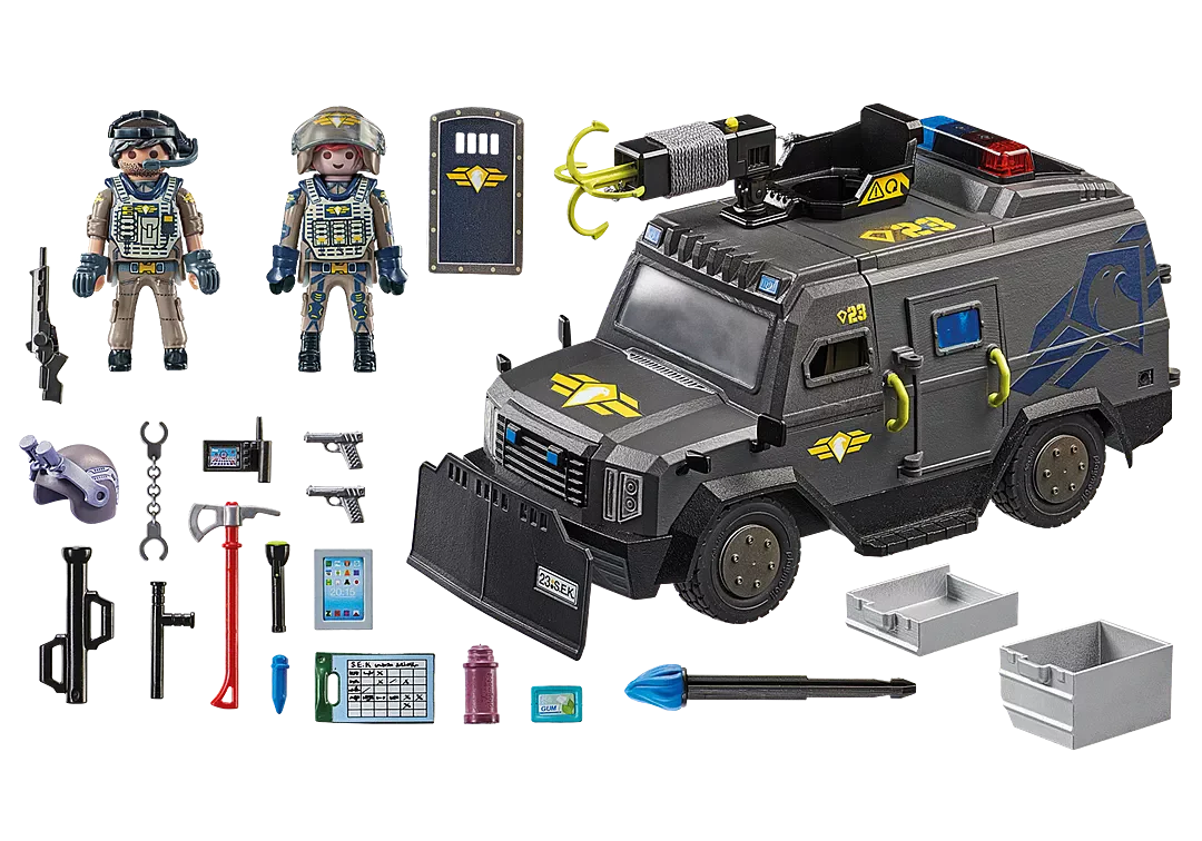 Playmobil 71144 City Action Tactical Unit All Terrain Vehicle - Image 4