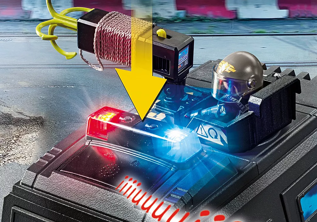Playmobil 71144 City Action Tactical Unit All Terrain Vehicle - Image 5