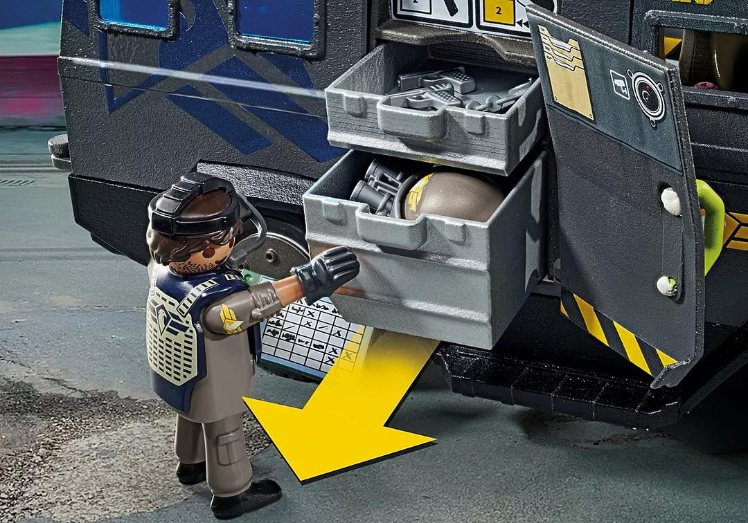 Playmobil 71144 City Action Tactical Unit All Terrain Vehicle - Image 6