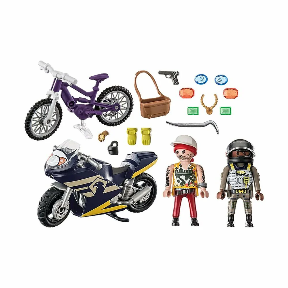 Playmobil 71255 City Action Koruvarkaan takaa-ajo - Image 2