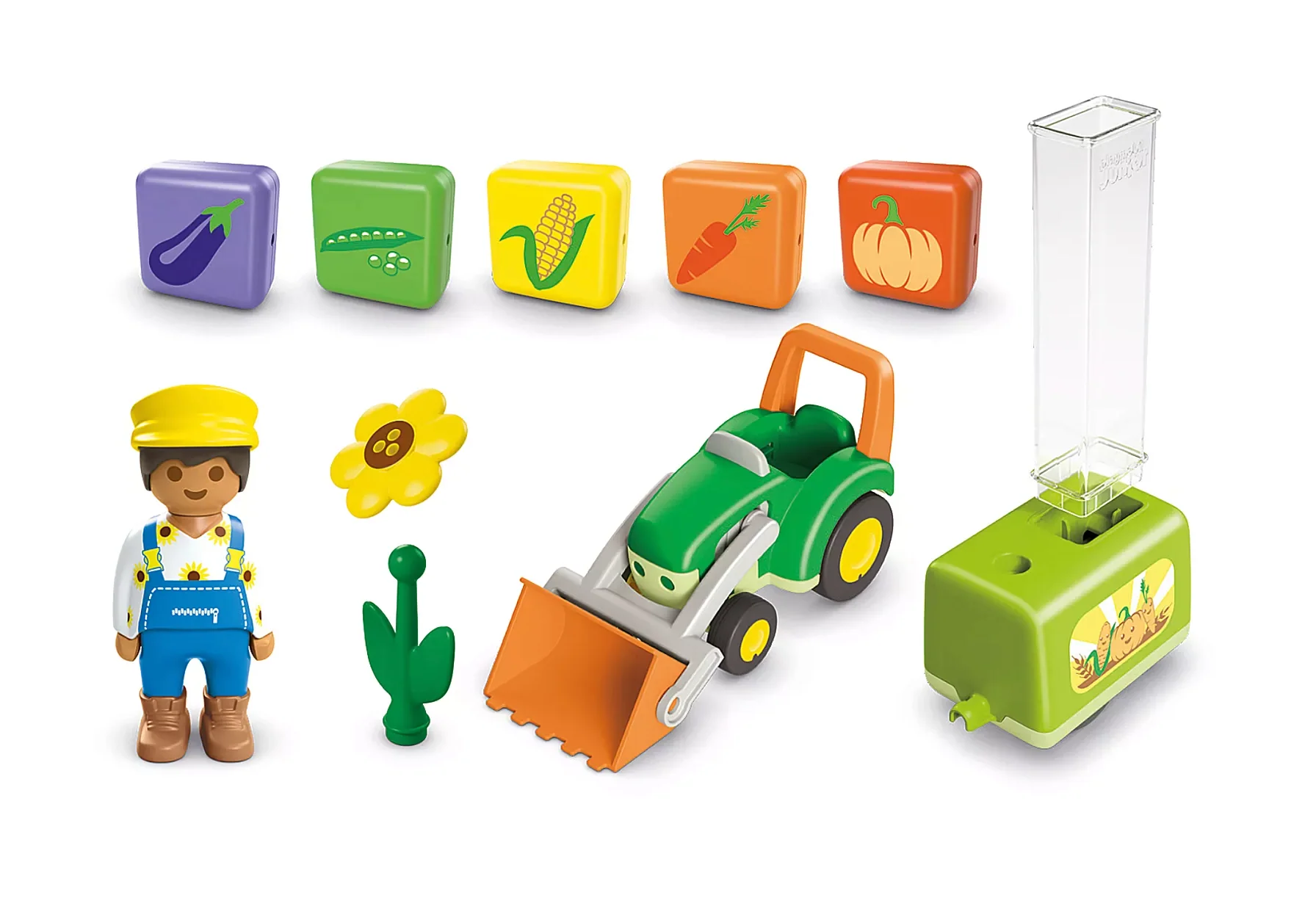 Playmobil 71773 Junior Traktori Pudotuskylvökoneella - Image 5