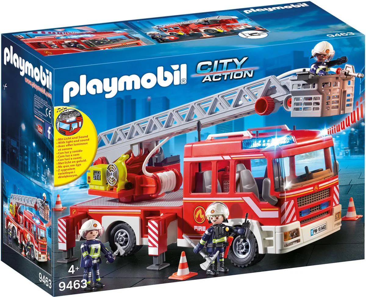 Playmobil 9463 Tikasyksikkö Paloauto