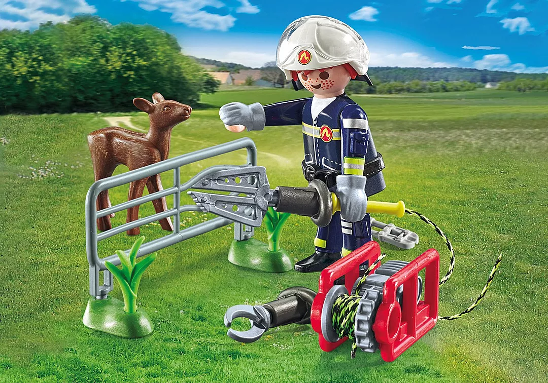 Playmobil Action Heroes 71467 Palomies ja Eläimenpelastus - Image 3