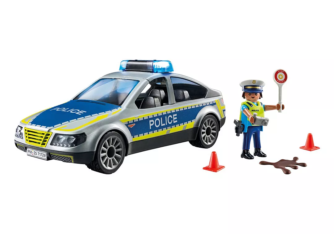 Playmobil Action Heroes 71729 Poliisiauto ja Liikenteenvalvoja - Image 2