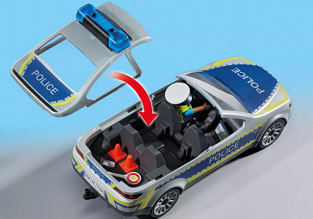 Playmobil Action Heroes 71729 Poliisiauto ja Liikenteenvalvoja - Image 3