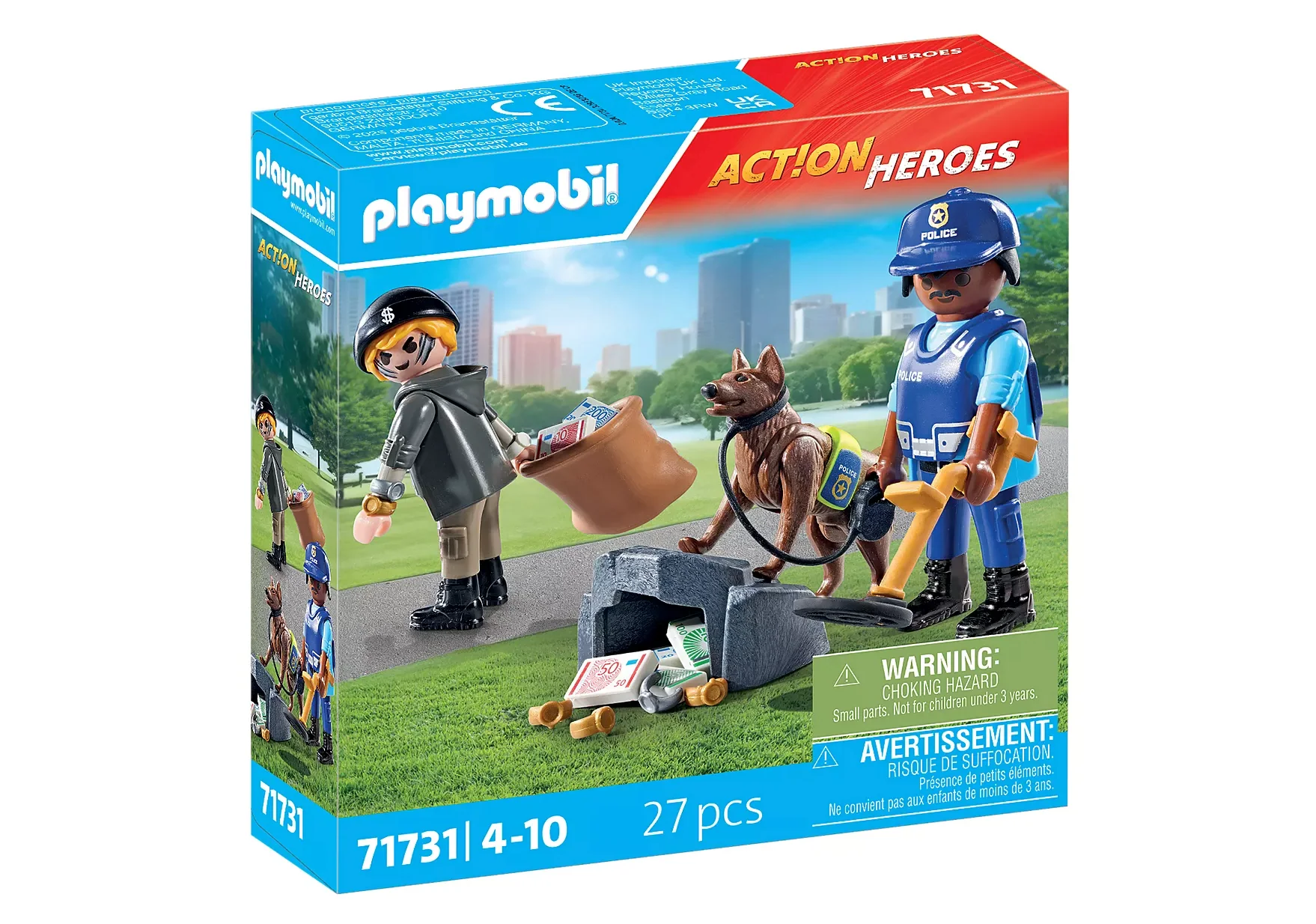 Playmobil Action Heroes 71731 Poliisietsintä - Image 4