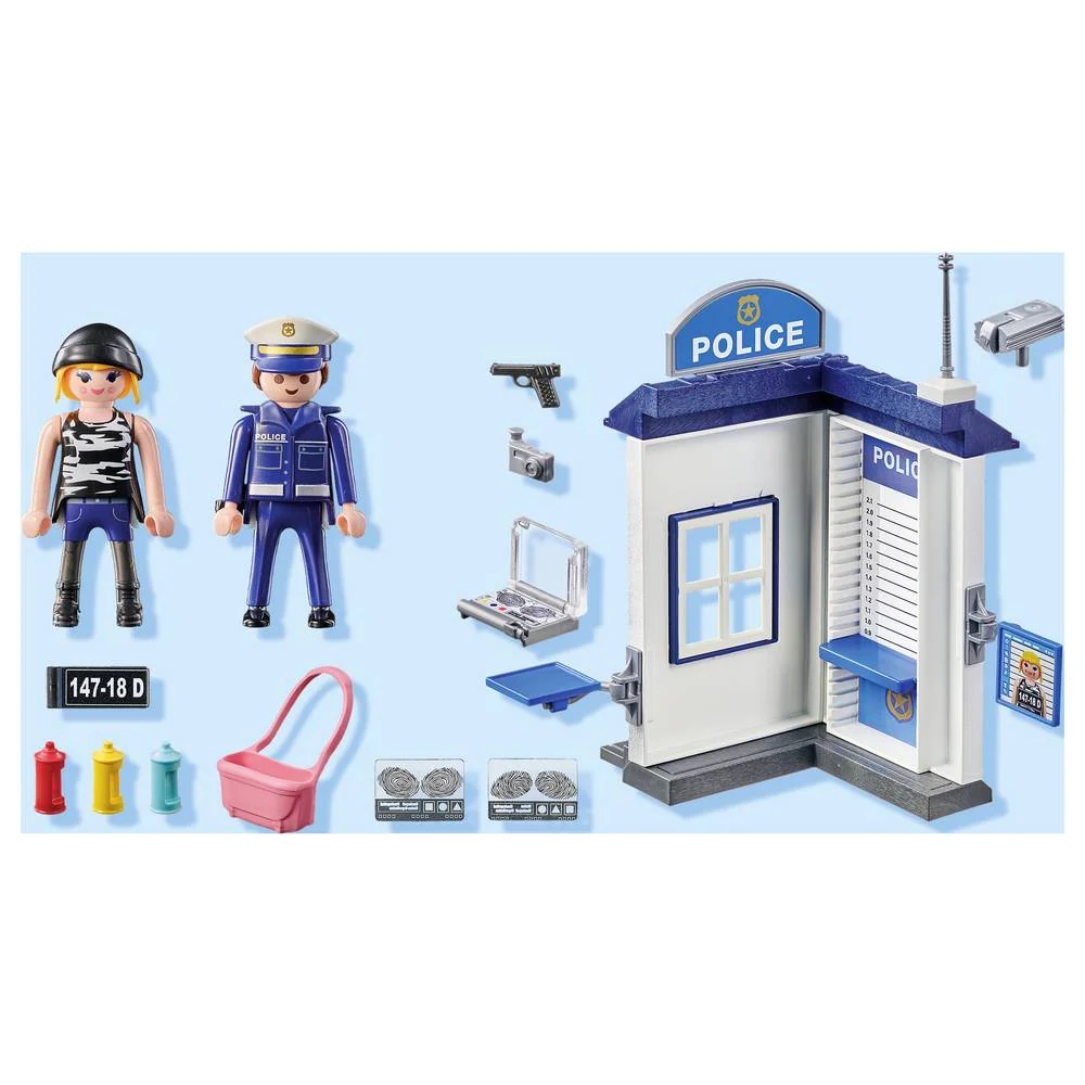 Playmobil Action Heroes 71733 Poliisin Kuulusteluhuone - Image 3