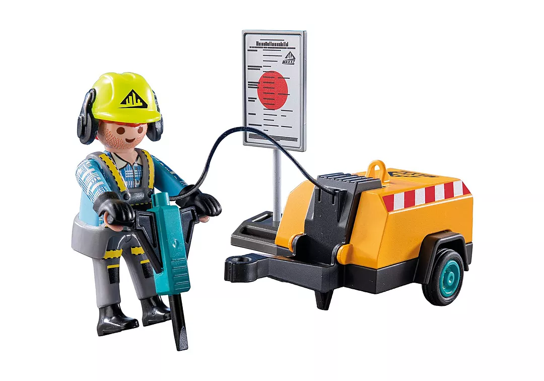 Playmobil Action Heroes 71752 Katupora Työmaalla - Image 2