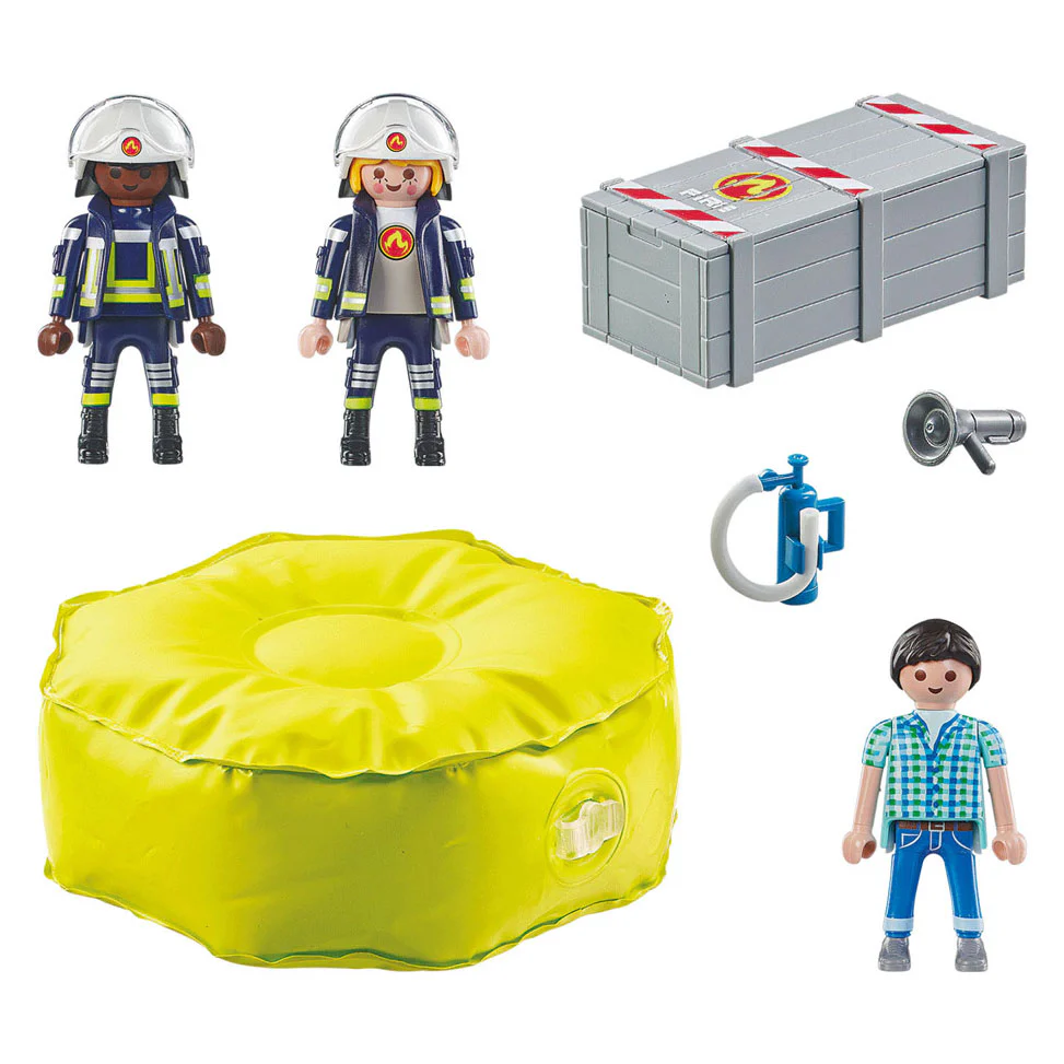 Playmobil Action Heroes Palopelastajat ja Ilmatyyny - Image 2