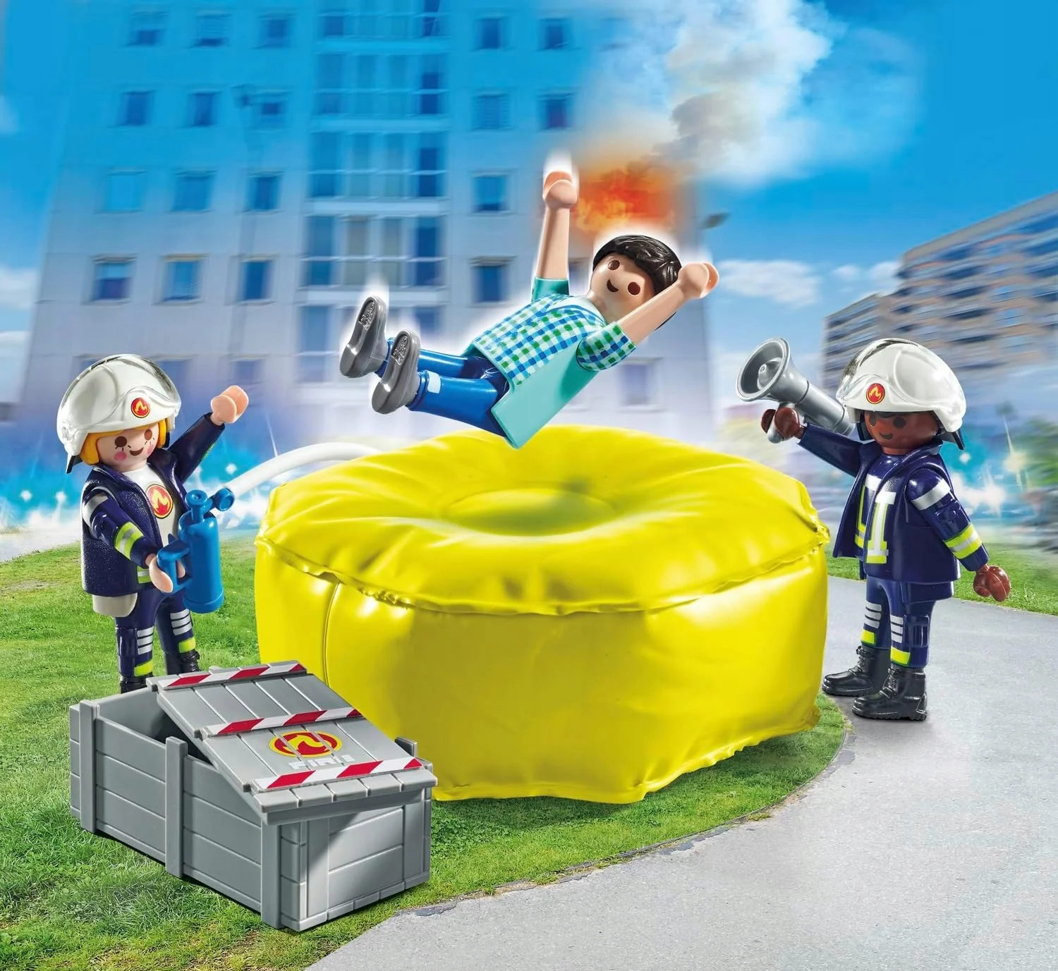 Playmobil Action Heroes Palopelastajat ja Ilmatyyny - Image 3