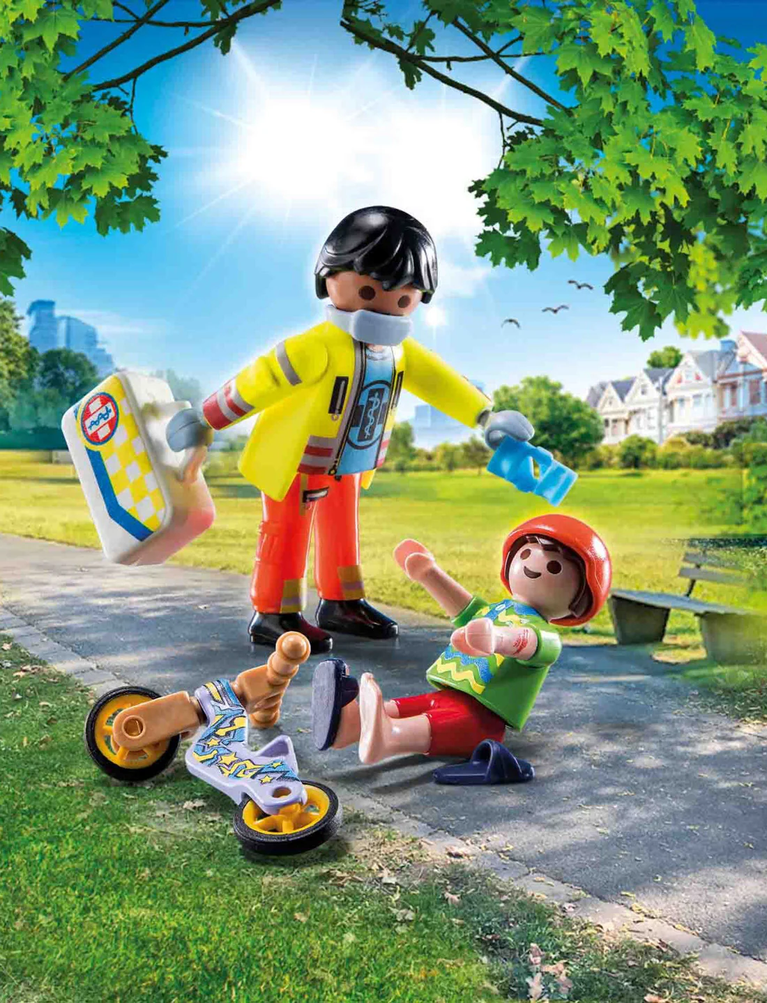 Playmobil City Life 71245 Ensihoitaja ja Potilas - Image 2