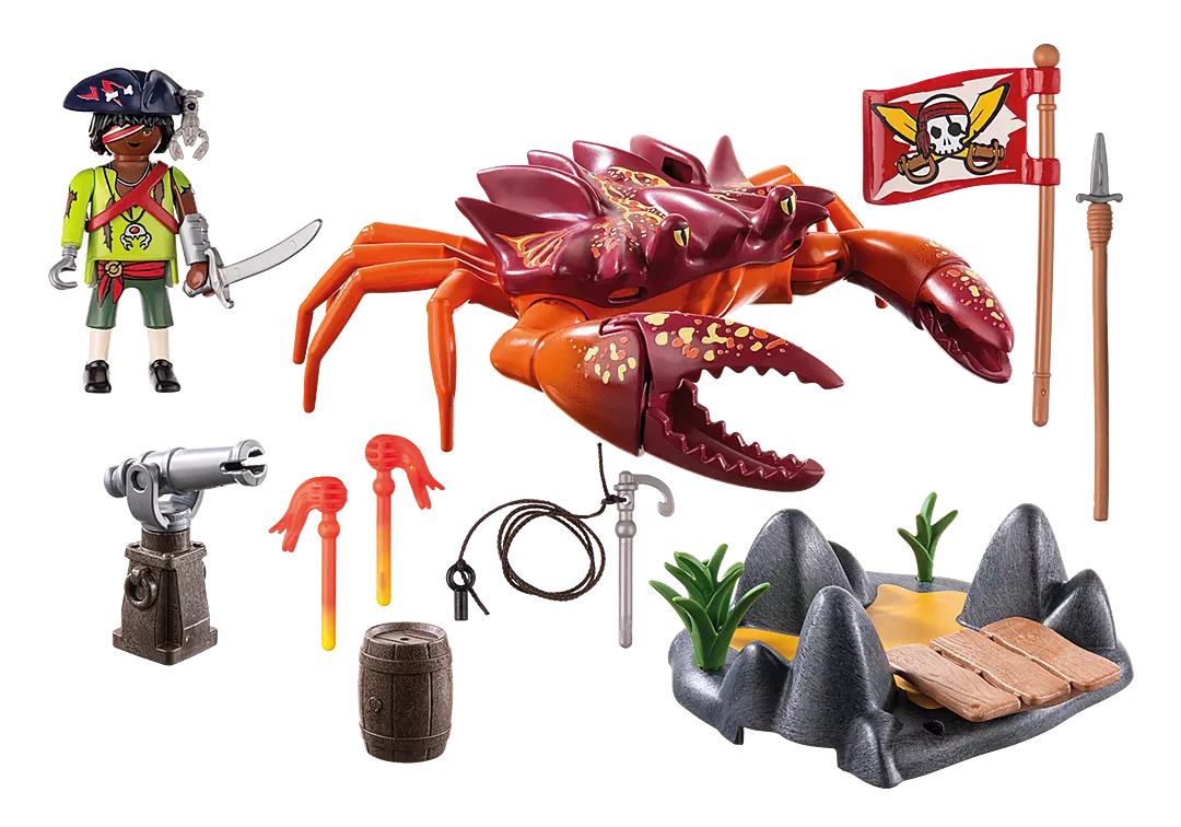 Playmobil Pirates 71532 Taistelu Jättirapua vastaan - Image 3