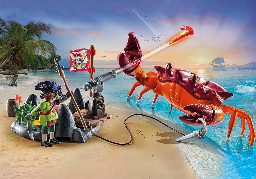 Playmobil Pirates 71532 Taistelu Jättirapua vastaan - Image 4