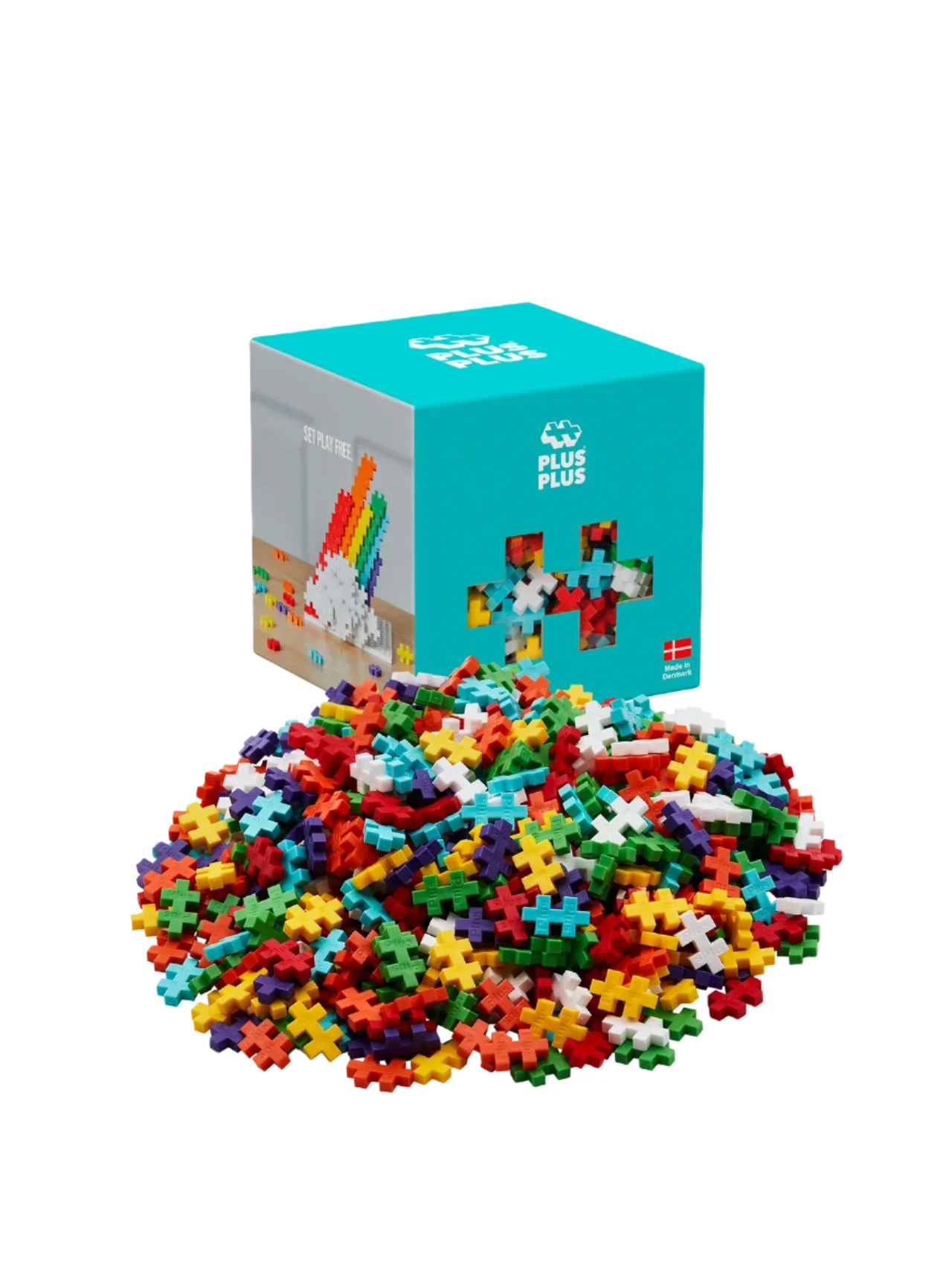 Plus Plus Rakennussarja Learn To Build Sateenkaari 600 Osaa