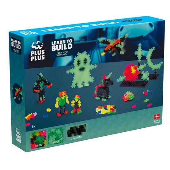 Plus-Plus Learn To Build, Glow In The Dark 500 Osaa - Image 4