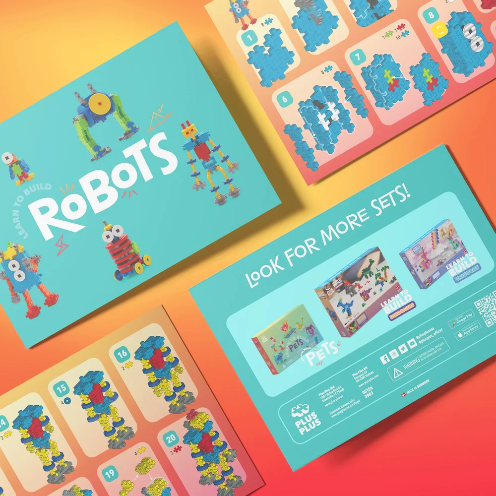 Plus Plus Learn To Build Robotit - Image 5