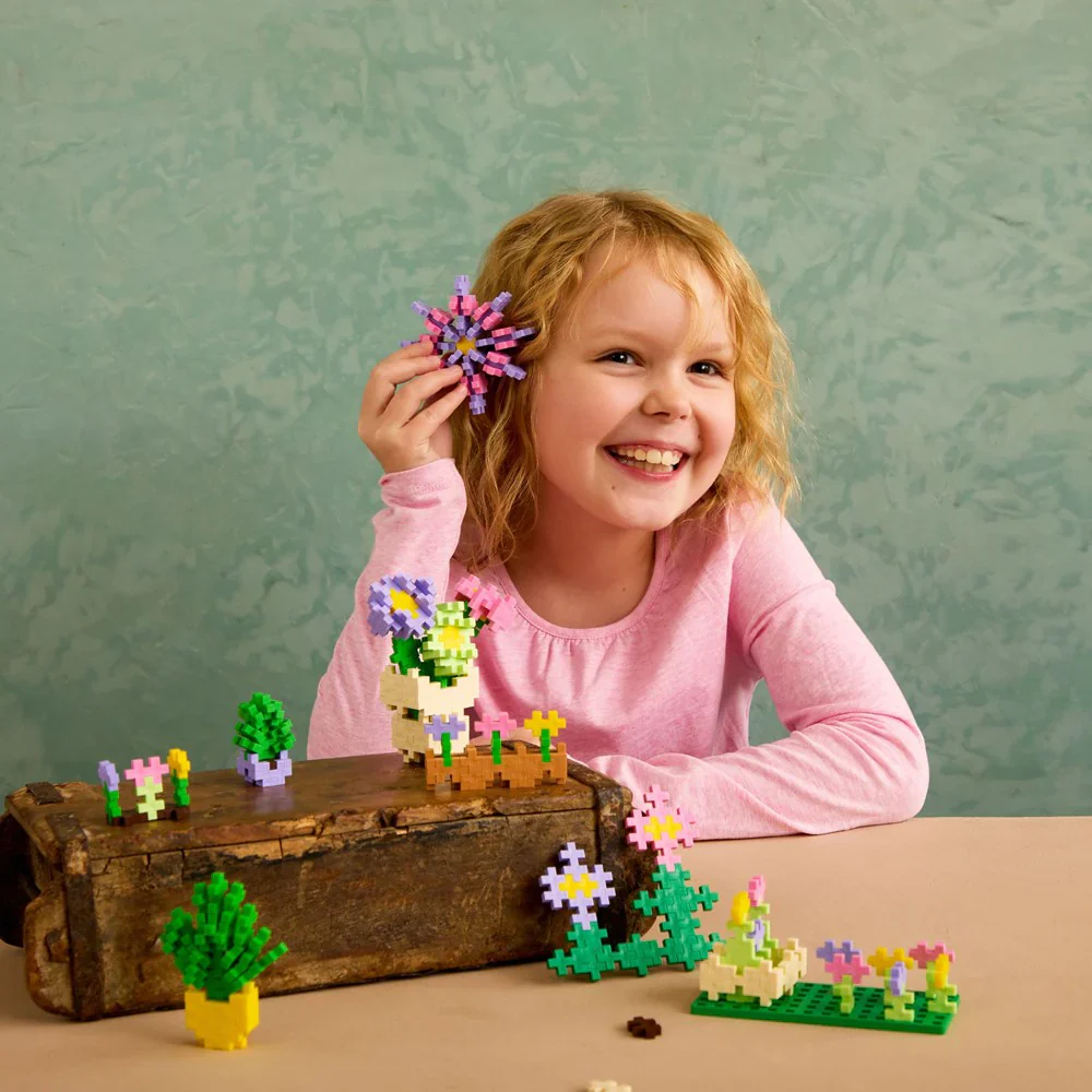 Plus Plus Rakennussarja Learn To Build Flower Shop - Image 2